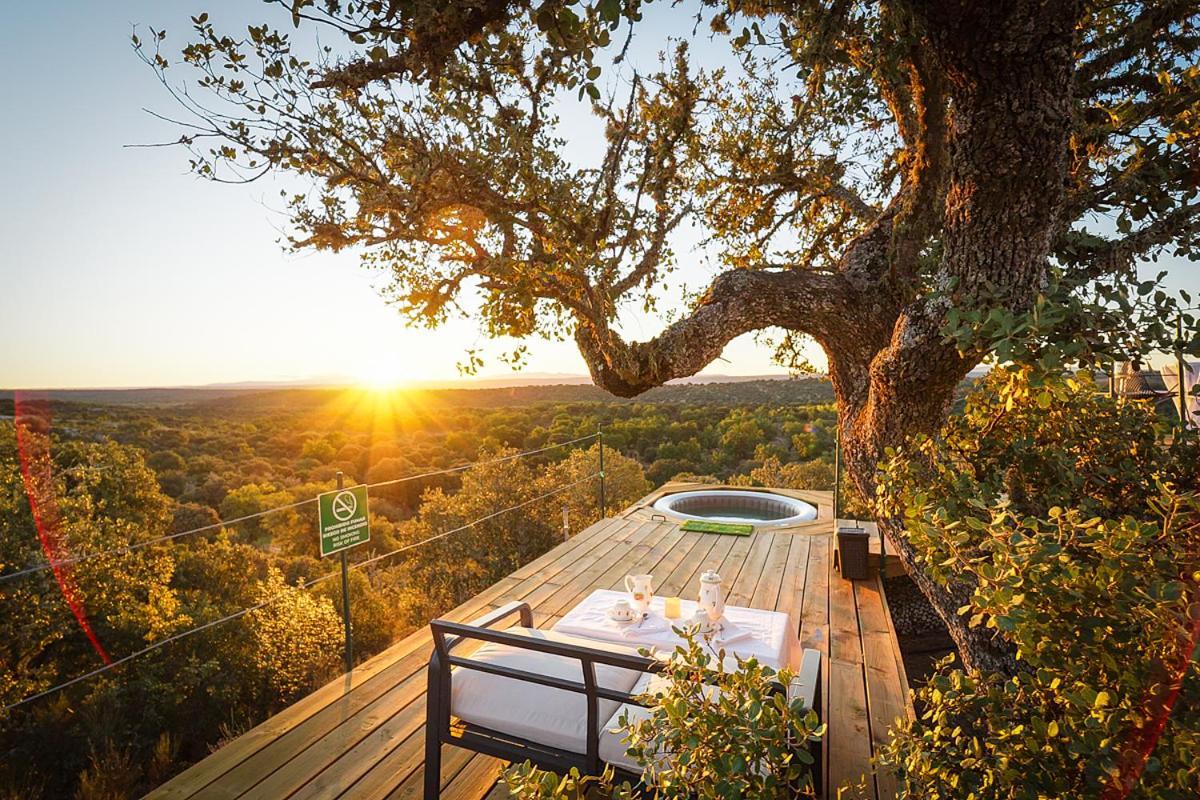 Eco-Lodge En La Reserva Privada Campanarios De Azaba - Proyecto De Conservacion Espeja Ngoại thất bức ảnh